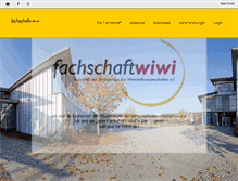 Tablet Screenshot of fachschaft-wiwi.com